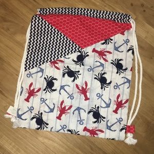 Drawstring Backpack by That’s Sew American